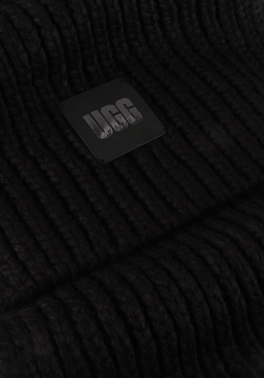 UGG CHUNKY RIB KNIT SCARF Foulard en noir - large