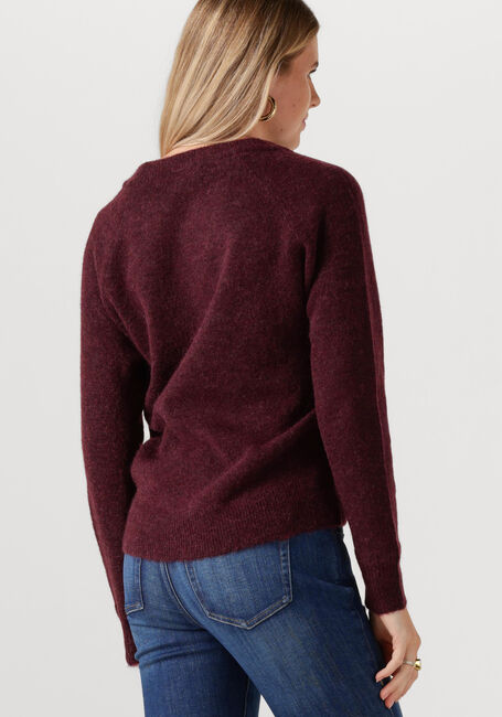 Bordeaux SELECTED FEMME Trui SLFLULU LS KNIT O-NECK - large