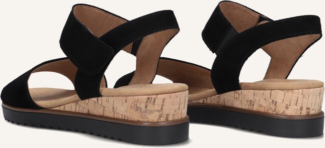 Zwarte GABOR Sandalen 750.2 Zwarte GABOR Sandalen 750.2 - large