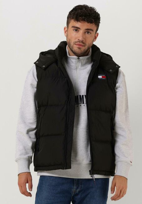 Zwarte TOMMY JEANS Bodywarmer TJM ALASKA VEST - large