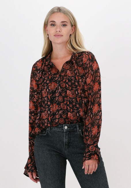 SCOTCH & SODA PRINTED SHEER RECYCLED POLYEST Blouses en rouge - large