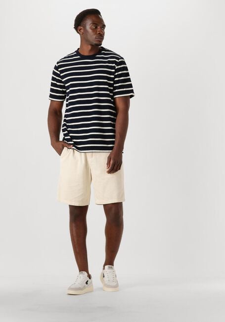 ANERKJENDT T-shirt AKKIKKI FROTTE STRIPE TEE en noir - large