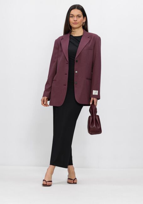 ROSEMUNDE Robe maxi BILLIE SL LONG DRAPE DRESS en noir - large