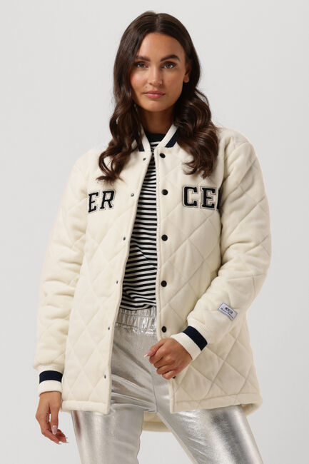 MERCER AMSTERDAM Jack THE MERCER QUILTED VASRSITY WOOL Crème - large