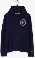 Donkerblauwe TOMMY JEANS Sweater TJM TIMELESS CIRCLE HOODIE