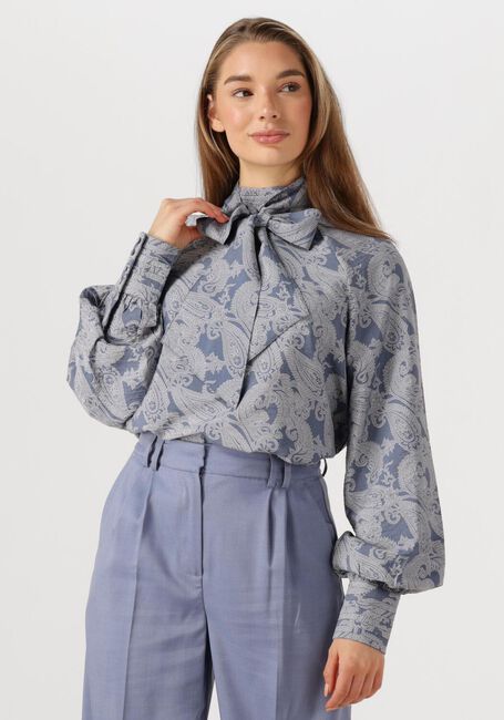 Y.A.S. YASLIMOS LS TOP S. Blouses en bleu - large