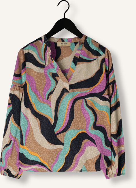Paarse MOS MOSH  NENA ONDA BLOUSE Paarse MOS MOSH  NENA ONDA BLOUSE - large