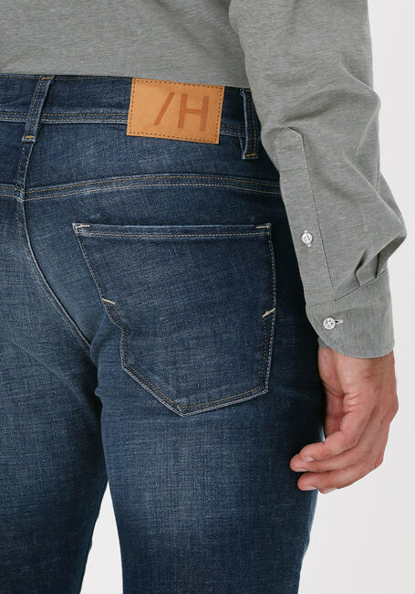 kraai moe levenslang Donkerblauwe SELECTED HOMME Slim fit jeans SLIM-LEON 4074 D.B. SUPERST |  Omoda