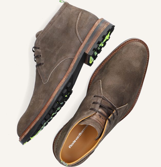 Taupe FLORIS VAN BOMMEL Veterschoenen 20090 Taupe FLORIS VAN BOMMEL Veterschoenen 20090 - large