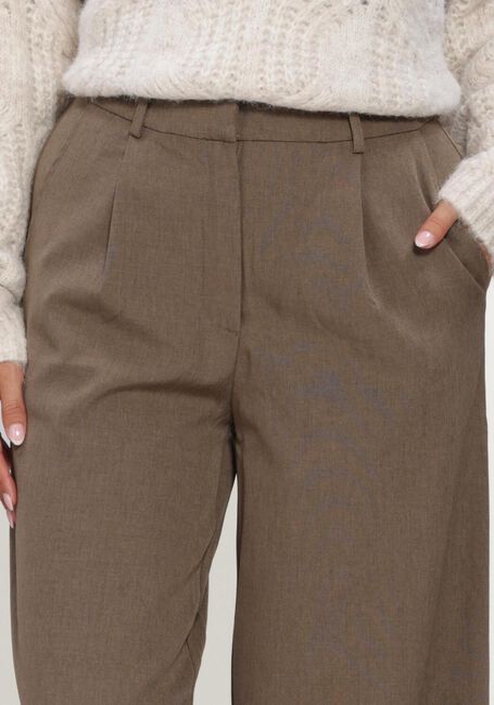 YDENCE Pantalon large PANTS BLYTHE en marron - large