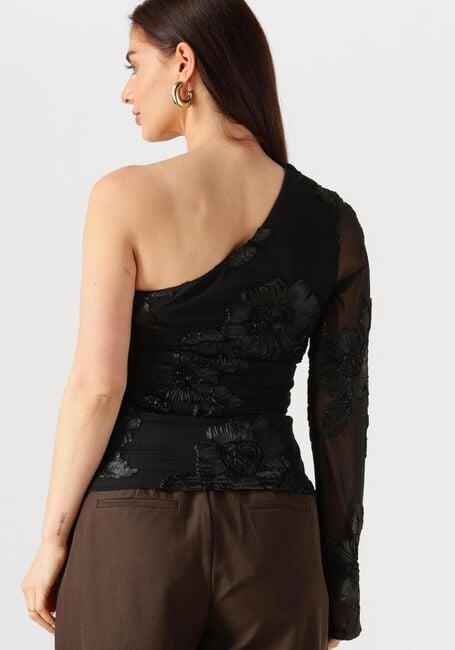 NEO NOIR FRIANA BIG FLOWER MESH BLOUSE Blouses en noir - large