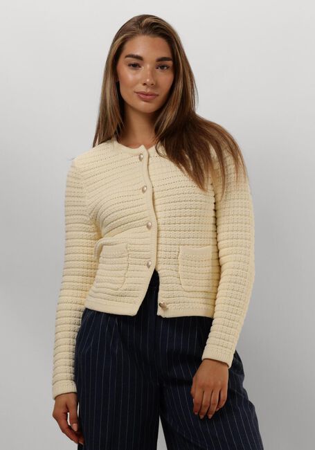 JANICE Gilet JIMM Écru - large