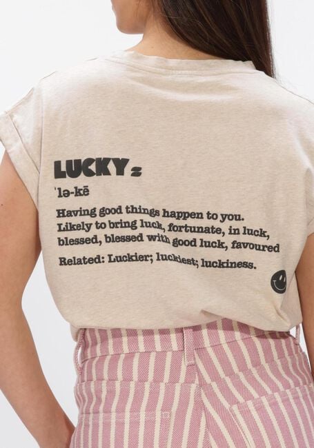 BY-BAR T-shirt TOBI DICTIONARY TOP Sable - large