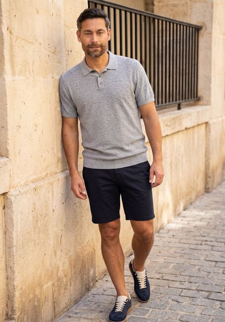 Donkerblauwe PROFUOMO Korte broek SHORT SPRTCORD - large