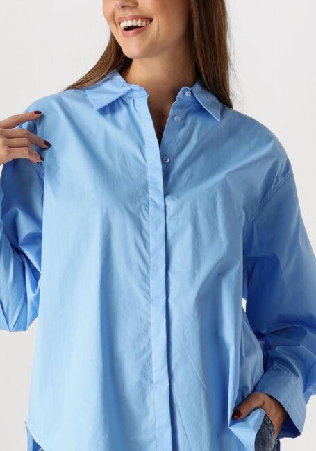 Blauwe COPENHAGEN MUSE  CMPOPLIN-SHIRT - large