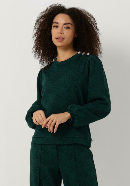 JANSEN AMSTERDAM Pull RUBY en vert - large