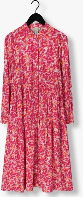 Roze Y.A.S. Midi jurk YASALIRA LS LONG SHIRT DRESS S. - large