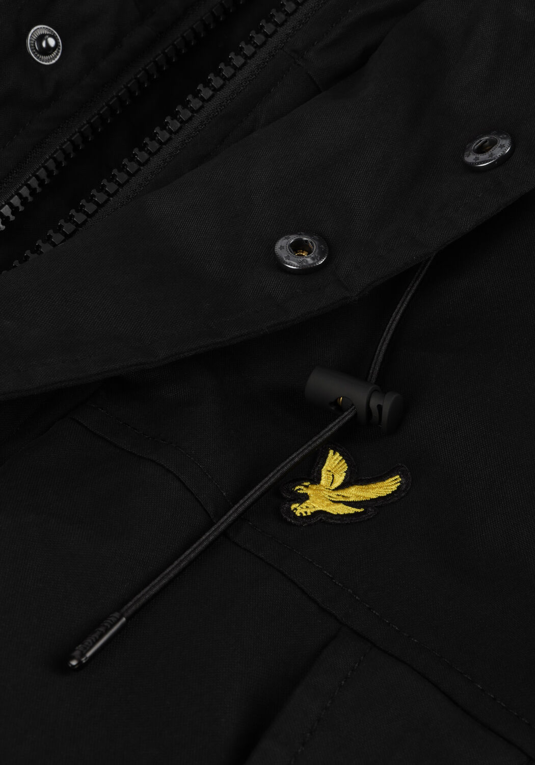 LYLE SCOTT MICROFLEECE PARKA 2.0 en noir Omoda