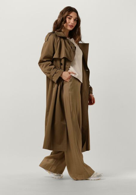 Groene SUMMUM Jassen TRENCH COAT Groene SUMMUM Jassen TRENCH COAT - large