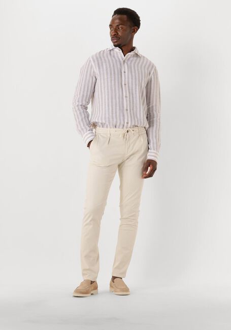 PROFUOMO Chemise classique SHIRT X-CUTAWAY LINEN en blanc - large
