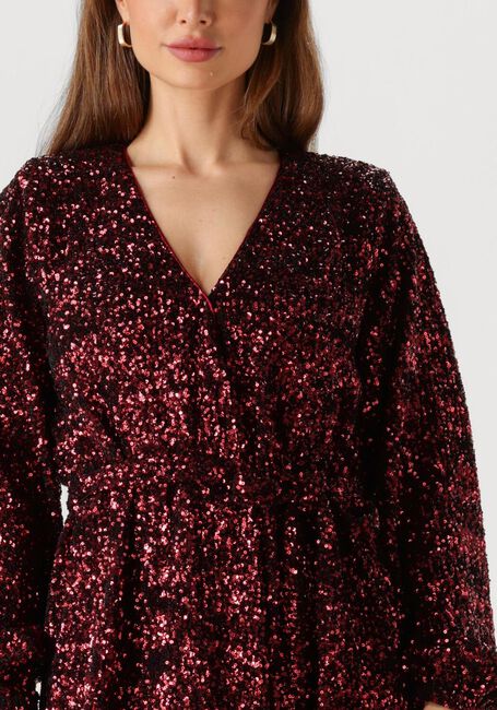 Bordeaux OMODA ATELIER Mini jurk X IRIS - ILSE - large
