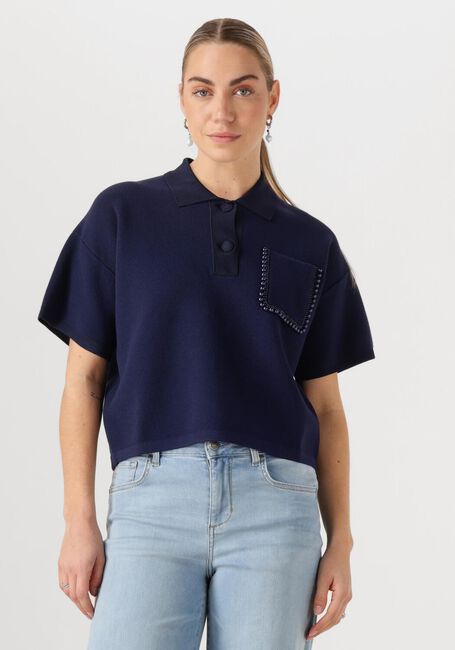 LIU JO MAGLIA CHIUSA M/L Hauts & T-shirts Bleu foncé - large
