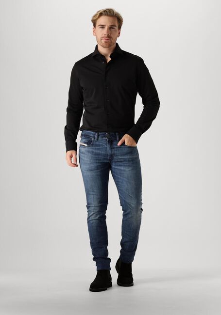 PROFUOMO Chemise classique SHIRT X-CUTAWAY JAPANESE KNITTED en noir - large