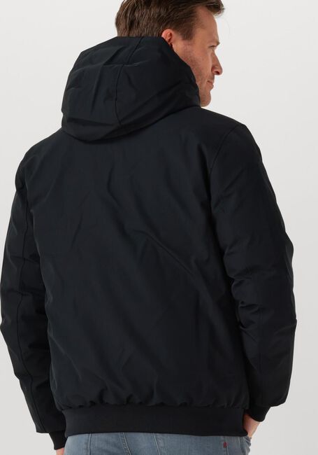 AIRFORCE Jack HOODED REVERSIBLE JACKET Bleu fonc&eacute; - large