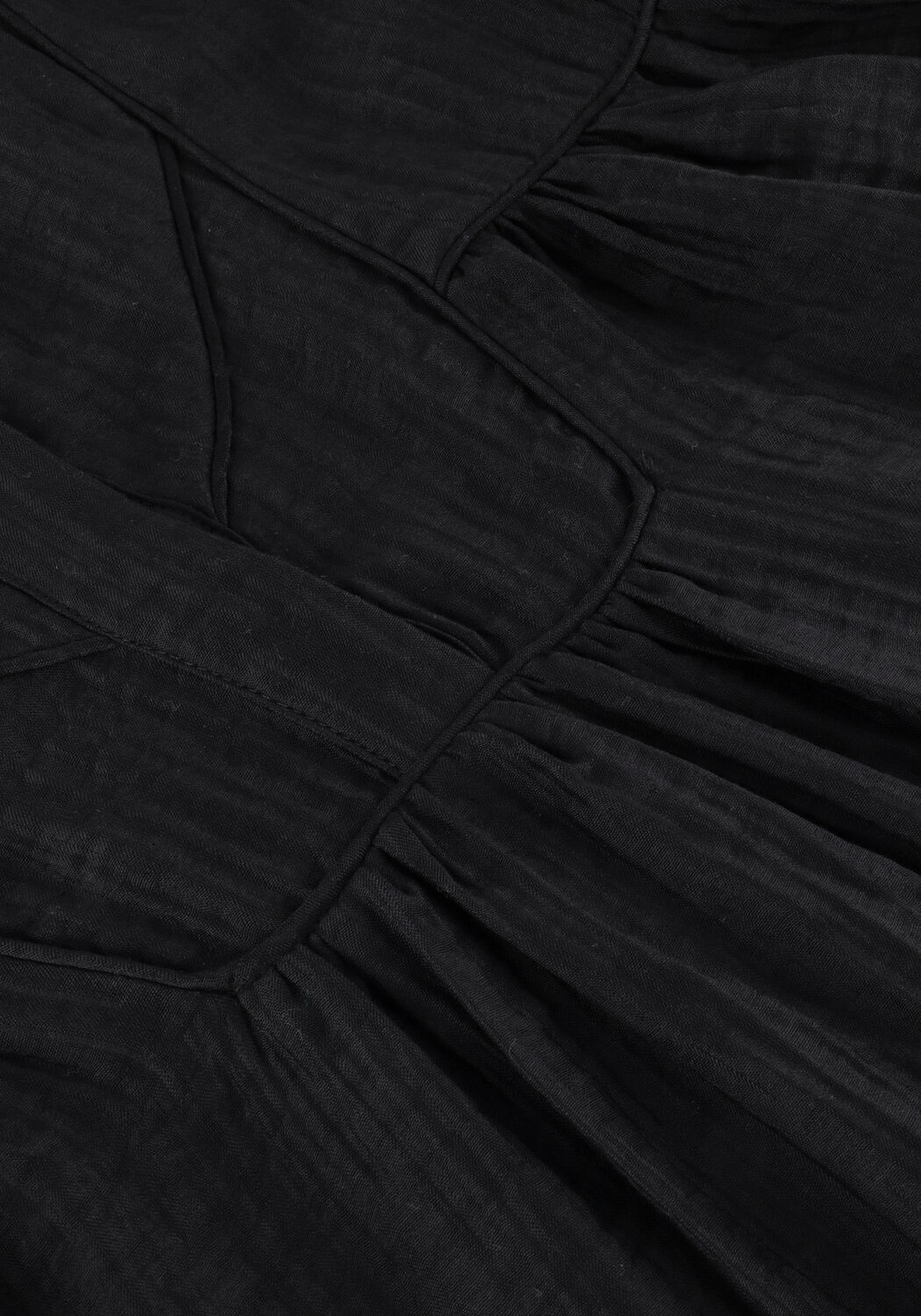 Zwarte BRUUNS BAZAAR Midi jurk CYCLAMEN SARINE DRESS - large