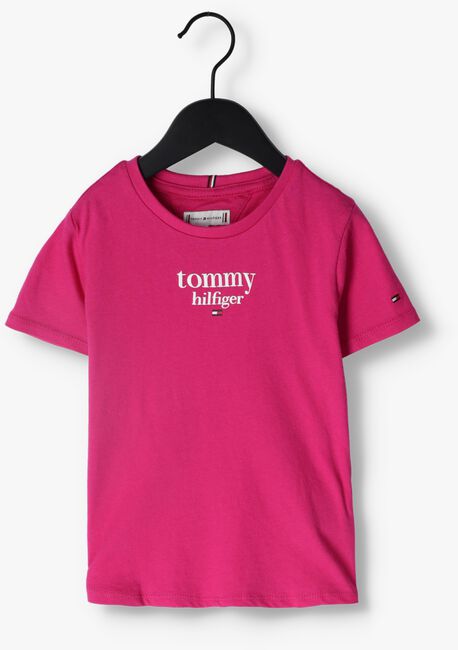 Roze TOMMY HILFIGER T-shirt TOMMY GRAPHIC TEE S/S - large