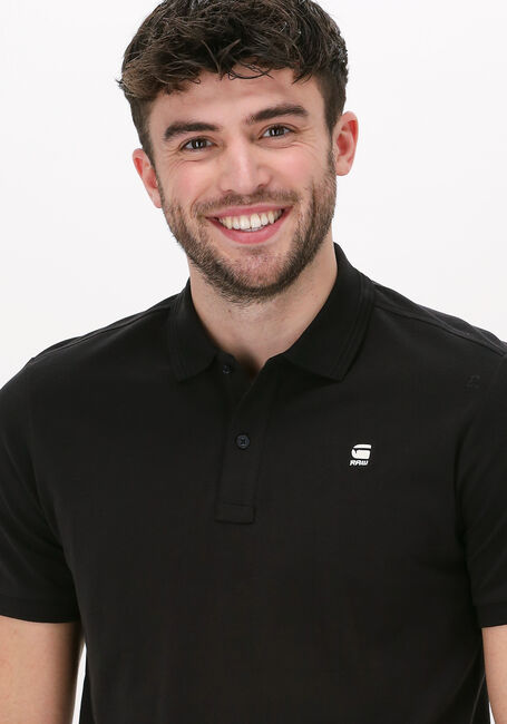 G-STAR RAW Polo DUNDA SLIM POLO S/S en noir - large