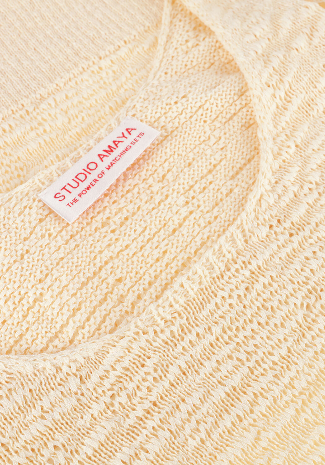 STUDIO AMAYA Haut ALMA &Eacute;cru - large