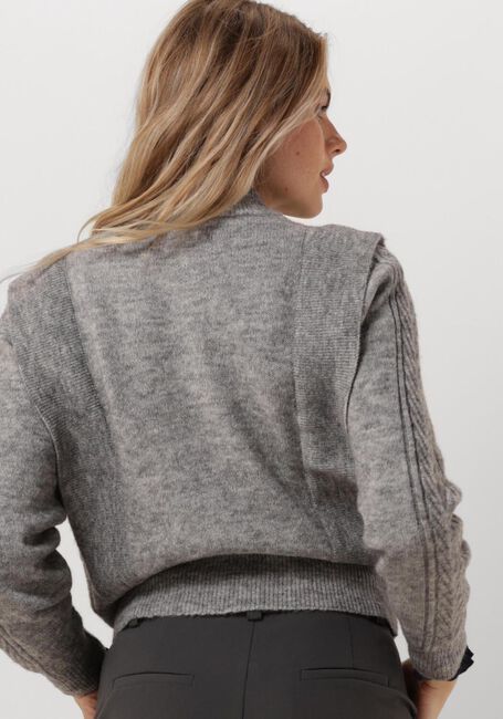 LOLLYS LAUNDRY Gilet NOVIALL CARDIGAN LS en gris - large