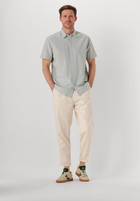 SELECTED HOMME Chemise décontracté SLHREG-SUN SHIRT SS NOOS Gris clair - large