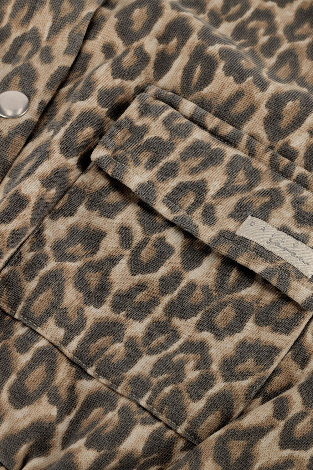 Beige DAILY7 Jack SWEAT JACKET PRINT - large