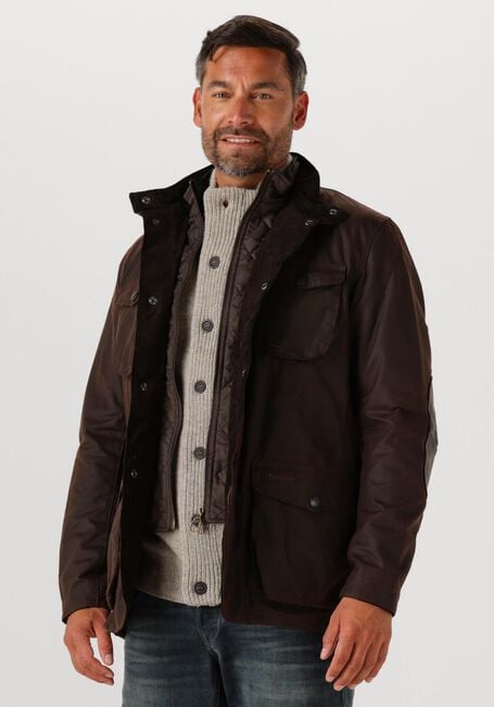 Bruine BARBOUR Jack OGSTON WAX JACKET - large