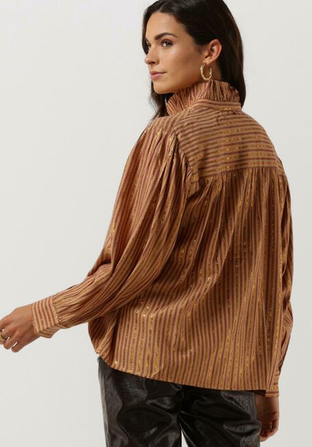 ANTIK BATIK EDDY BLOUSE Blouses en camel - large