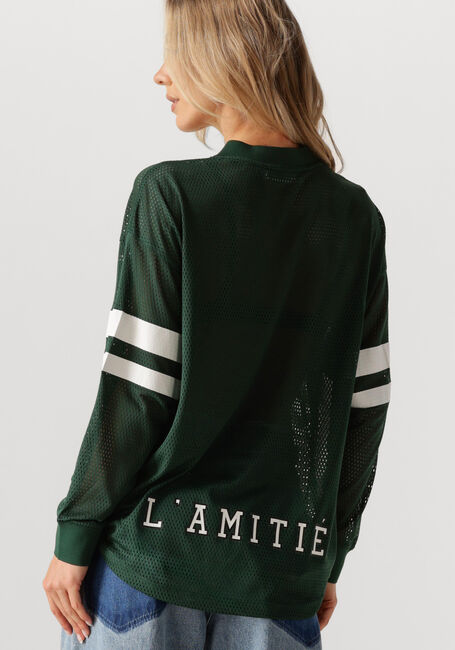 HAUTE L'AMITIÉ Haut DRIFT NUMBER LS TEE Vert foncé - large