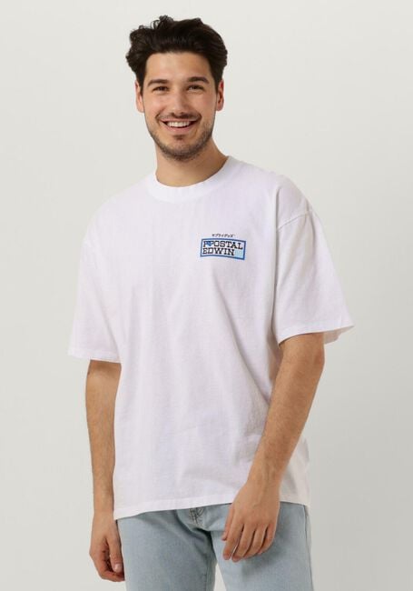 EDWIN T-shirt POSTAL TS SINGLE JERSEY en blanc - large