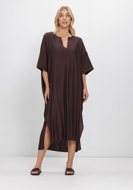 CO'COUTURE Robe maxi HERACC TUNIC V-DRESS en marron - large