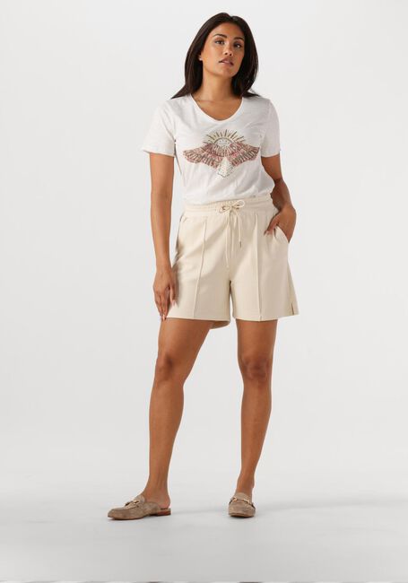 SUMMUM Pantalon courte SHORTS WASHED MODAL SCUBA en beige - large