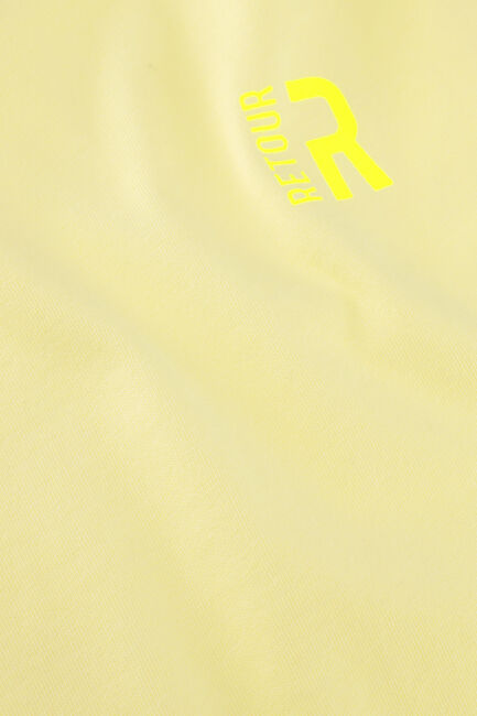 RETOUR T-shirt SETH en jaune - large