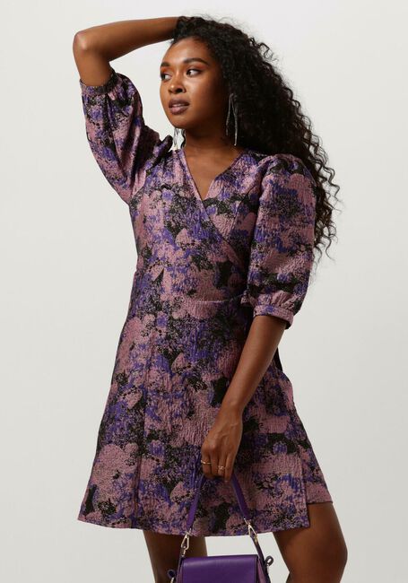 Paarse NOTRE-V Mini jurk NV CELA DRESS - large