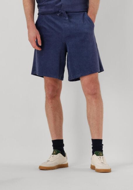 Donkerblauwe SELECTED HOMME Korte broek SLHLOOSE-TALON TOWEL JERSEY SHORTS - large