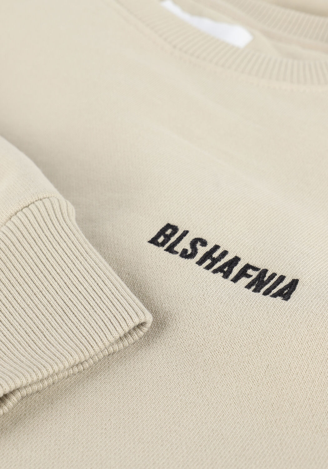 Zand BLS HAFNIA Trui ESSENTIAL LOGO CREWNECK - large