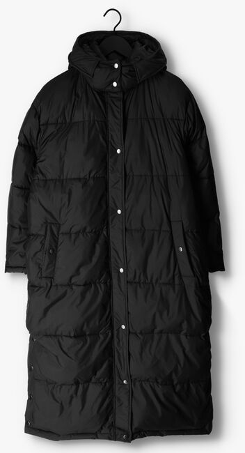 Zwarte NOTRE-V Gewatteerde jas PUFFER LONG - large