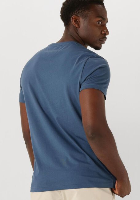 TOMMY HILFIGER T-shirt TOMMY LOGO TEE en bleu - large