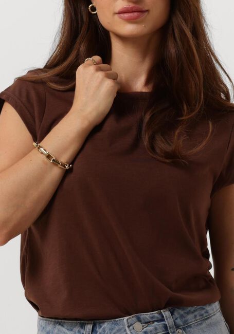 CC HEART T-shirt BASIC T-SHIRT en marron - large