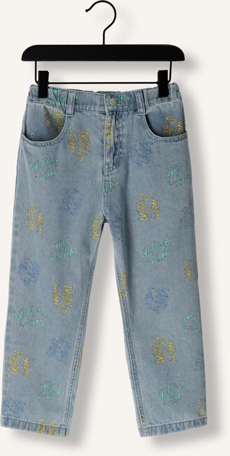 Blauwe Jelly Mallow Straight leg jeans WRAP-UP DENIM PANTS Blauwe Jelly Mallow Straight leg jeans WRAP-UP DENIM PANTS - large