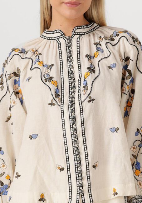 SCARLETT POPPIES FEMME TOP Blouses Blanc - large